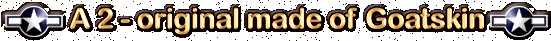 A2 - original made of Goatskin