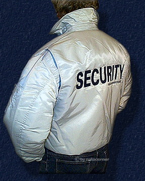 silver CWU with black insignia