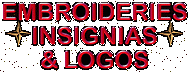 embroideries -highest quality backstitched insignias and logos
